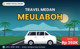 Mobil travel Medan Meulaboh mulai Rp 350 ribu