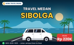 Mobil travel Medan Sibolga mulai Rp 220 ribu